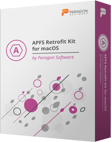 APFS Retrofit Kit for&nbsp;macOS by&nbsp;Paragon Software